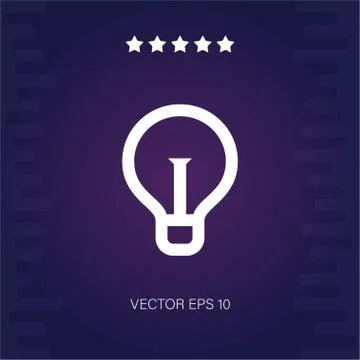 Idea vector icon Stock Illustration