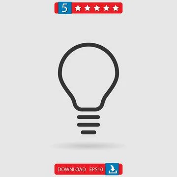 Idea vector icon Stock Illustration