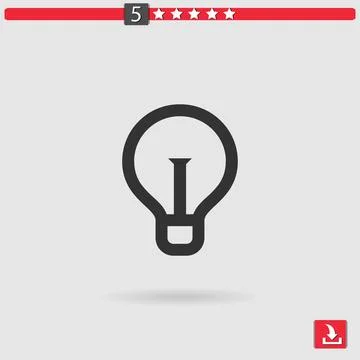 Idea vector icon Stock Illustration