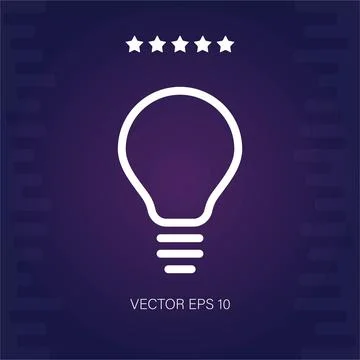 Idea vector icon Stock Illustration