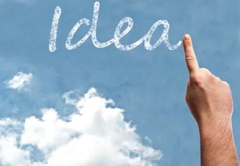 Idea word Stock Illustration