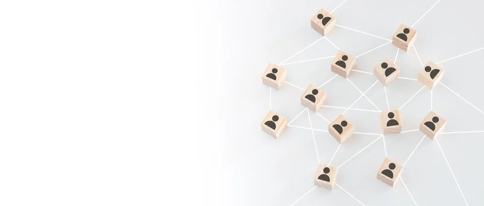 The idea of working as a team, working as a team, and a community. Stock Photos