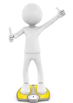 Ideal weight Stock Illustration