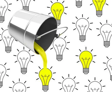 The ideas concept Stock Illustration