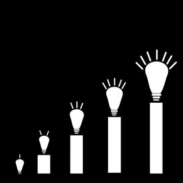 Ideas Graph Stock Illustration
