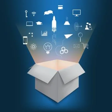 Ideas Illustrazione stock