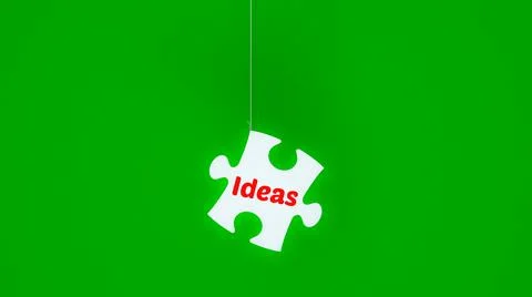 Ideas puzzle Stock Illustration