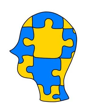 Ideas puzzles Stock Illustration