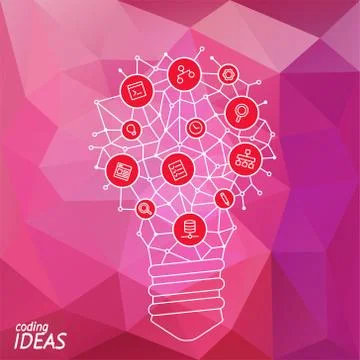 Ideas for techology Stock Illustration