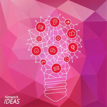 Ideas for techology Stock Illustration