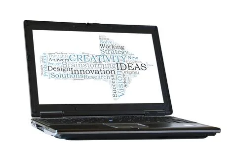 Ideas word cloud Foto stock