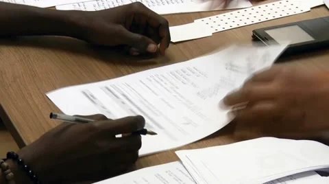  identification of africans migrats in Sicily Stock-Footage 53229215