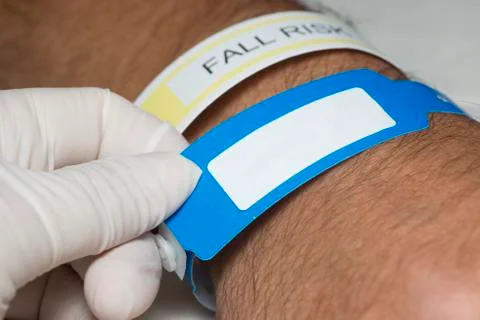 Identification bracelet Stock Photos