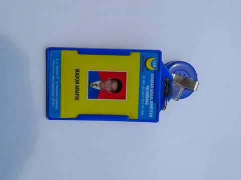 Identification card Foto stock