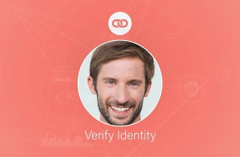 Identification on interface Illustrazione stock