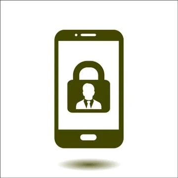 Identification sign symbol. Illustrazione stock