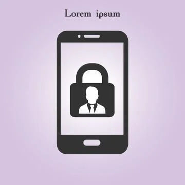 Identification sign symbol. Stock Illustration