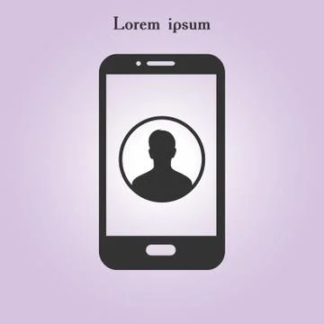 Identification sign symbol. Stock Illustration