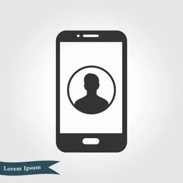 Identification sign symbol. Stock Illustration
