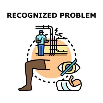 Identifying complex societal problems causing widespread impact Illustrazione stock