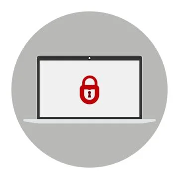 Identifying a computer virus. Stock Illustration