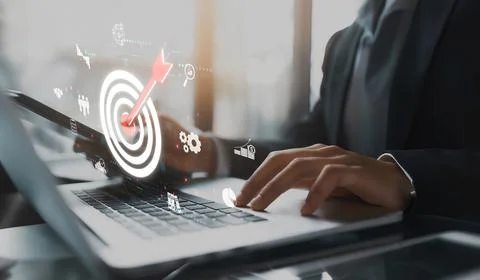 Identifying Customer Target Groups for Effective Marketing EIDE Stock Photos