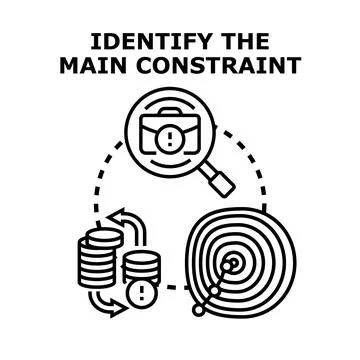 Identifying main constraint for business process optimization Illustration