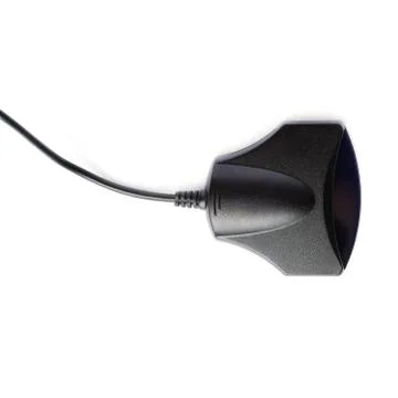 Identity authentication card reader isolated over white background 写真素材