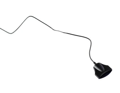 Identity authentication card reader isolated over white background 스톡 사진