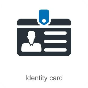 Identity Card Stock Illustration