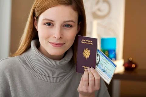 Identity card Stock Photos