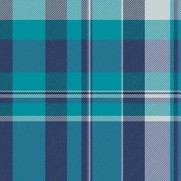 Identity check tartan vector, scratch plaid texture background. Thread text.. Stock Illustration