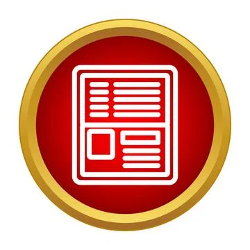 Identity document icon for personal identification or access 库存插图