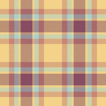 Identity fabric background textile, creative tartan seamless texture. Inter.. Stock Illustration