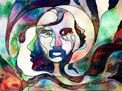 Identity Problem Illustrazione stock