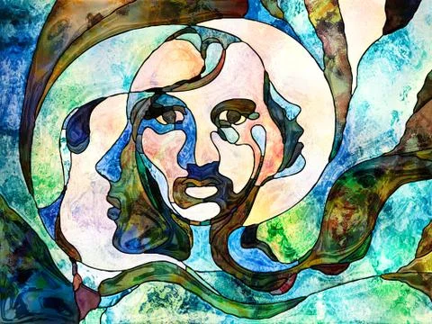 Identity Problem Illustrazione stock