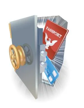 Identity protection concept. Ilustración de archivo