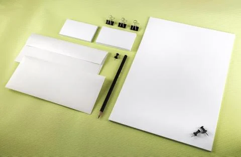 Identity set Stock Photos