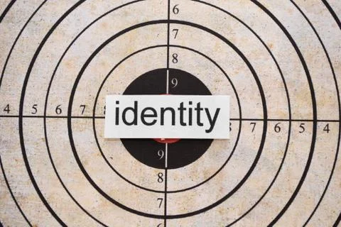 Identity target Stock Photos