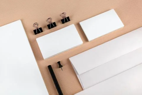 Identity template Foto stock