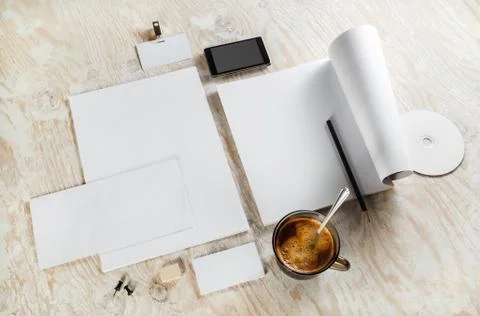 Identity template Stock Photos