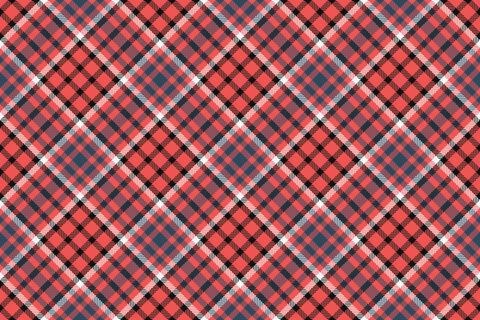 Identity texture background fabric, choice check vector pattern. Graceful t.. Stock Illustration