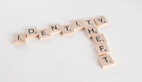 Identity theft concept Stock Photos