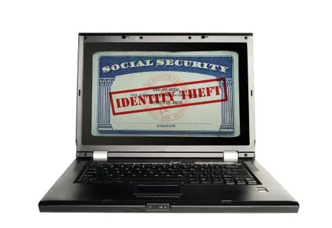 Identity theft concept Stock Photos