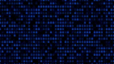 Identity Theft Database Hacks Internet Cyber Crime Cybersecurity Privacy Data Stock Footage 347361636