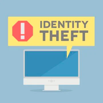 Identity Theft Stock Illustration
