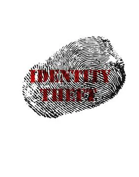 Identity Theft print Stock Photos