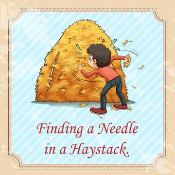 Idiom Stock Illustration