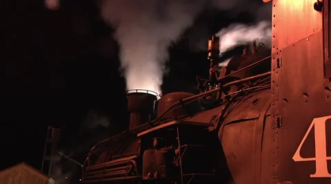 Idled Smoke Stack Stock Footage 44215070