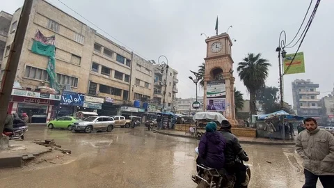 Idlib city center, Syria Stock-Footage 125765166